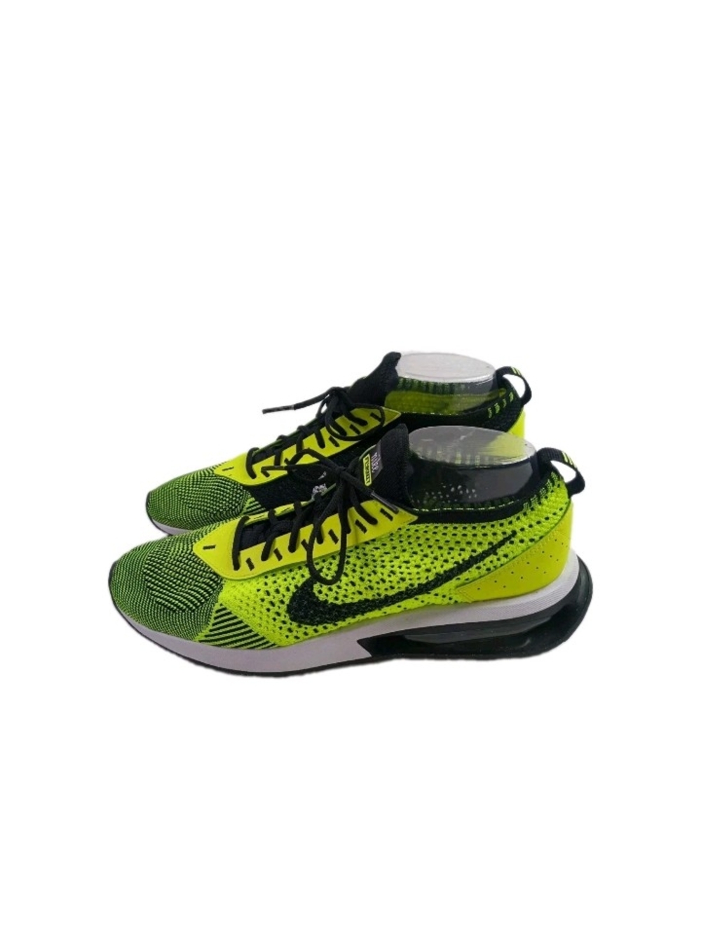 Nike Air Max Flyknit Running Shoes - Neon Yellow/Black Mens Size 9 New